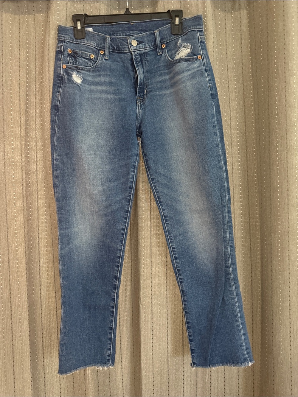 GAP Girlfriend Mid Rise Jeans